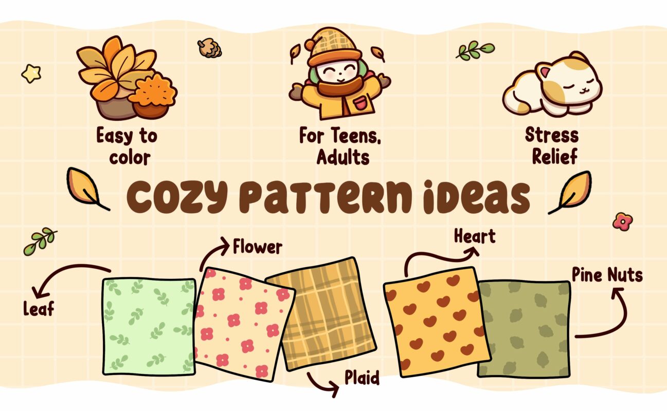 Cozy Girl Time Coloring Book