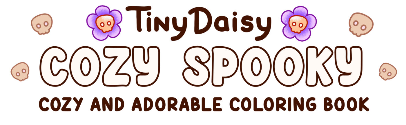 Cozy Spooky Coloring Book
