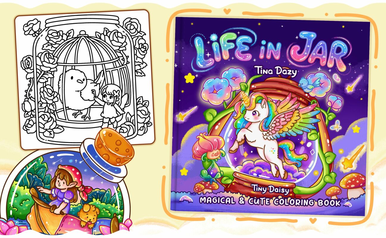 Jar Life Coloring Book