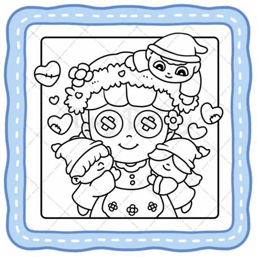 Lost In Wondertown Coloring Book