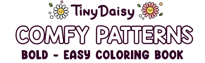 Comfy Patterns Coloring Book