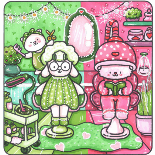 Cozy Buddies Coloring Book