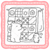 Fuzzy Moments Coloring Book