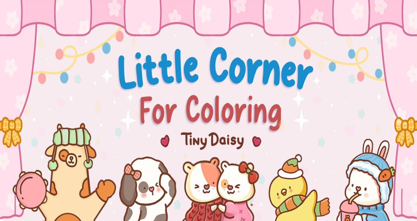 Tiny Daisy - Little Corner for Coloring