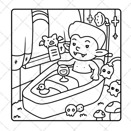 Lost In Wondertown Coloring Book