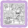 Spooky Girl Coloring Book