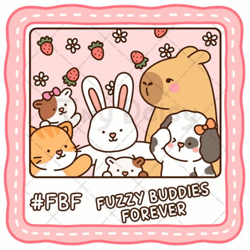 Fuzzy Moments Coloring Book