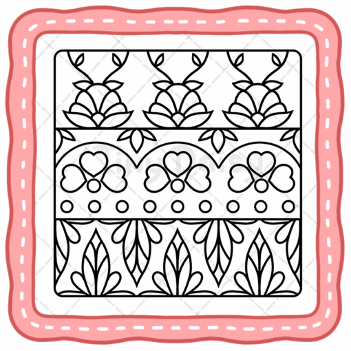 Comfy Patterns vol.1 Coloring Book