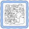 Fuzzy Xmas Coloring Book