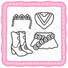 Fashion Groove Coloring Book