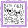 Spooky Girl Coloring Book