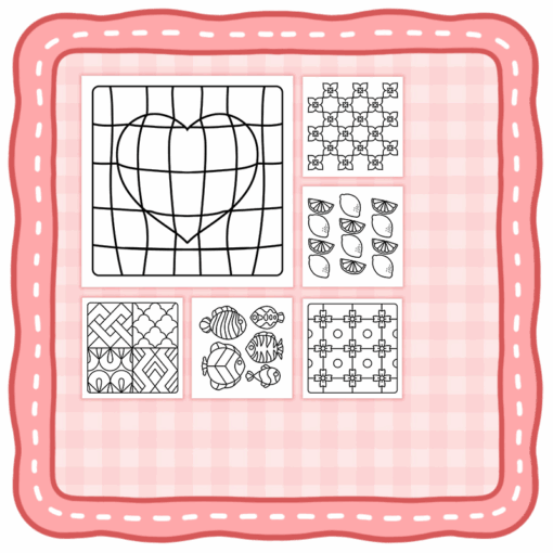 Comfy Patterns vol.1 Coloring Book