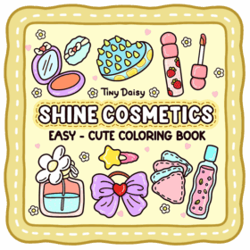 Shine Cosmetics Coloring Book