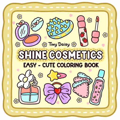 Shine Cosmetics Coloring Book