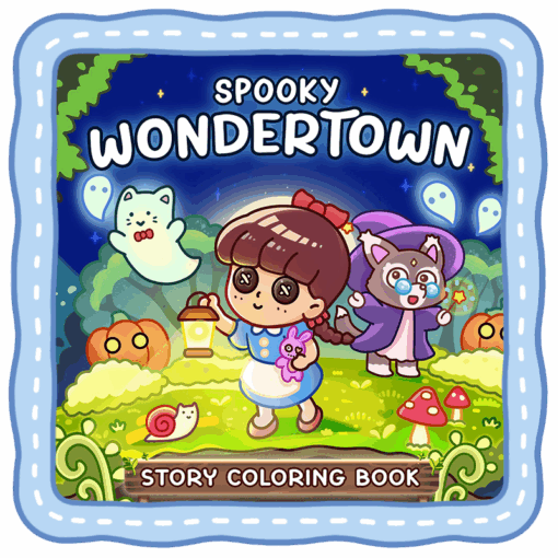 Lost In Wondertown Coloring Book
