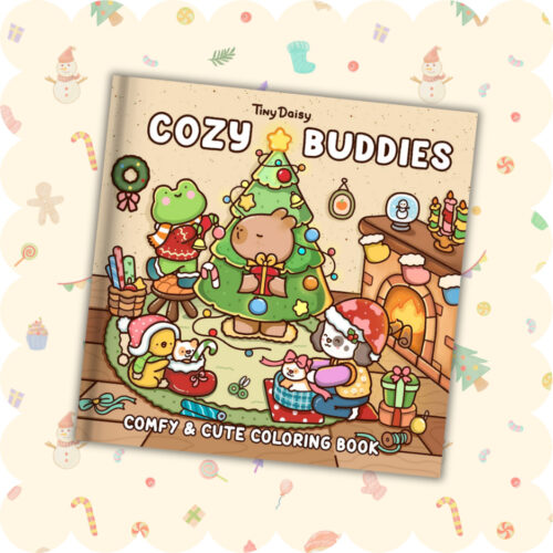 Cozy Buddies Coloring Book