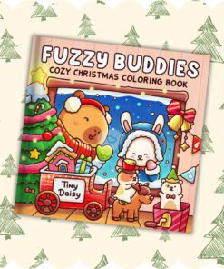 Fuzzy Buddies Coloring Book
