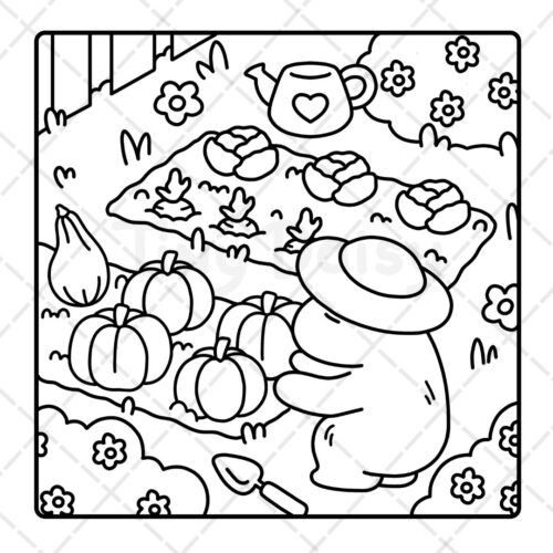 My Fuzzy Buddies Coloring Book