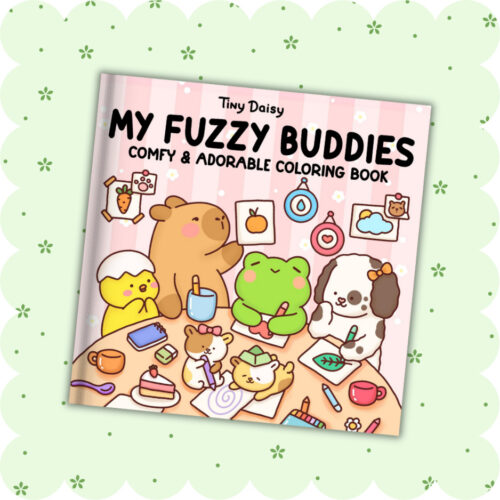 My Fuzzy Buddies Coloring Book