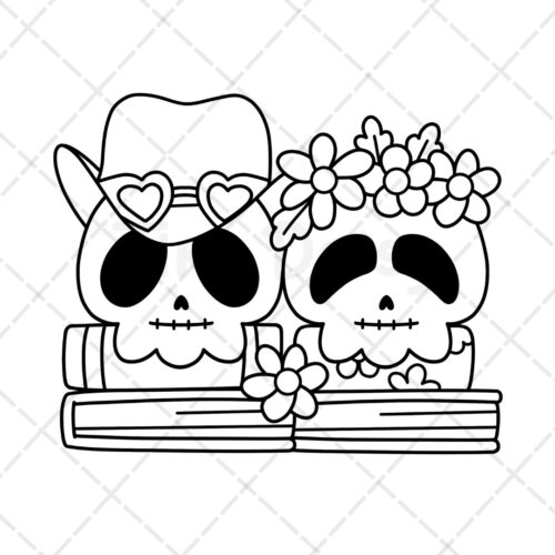 Spooky Cute Coloring Book