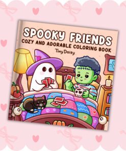 Spooky Friends Coloring Book