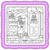 Girl Time Coloring Book