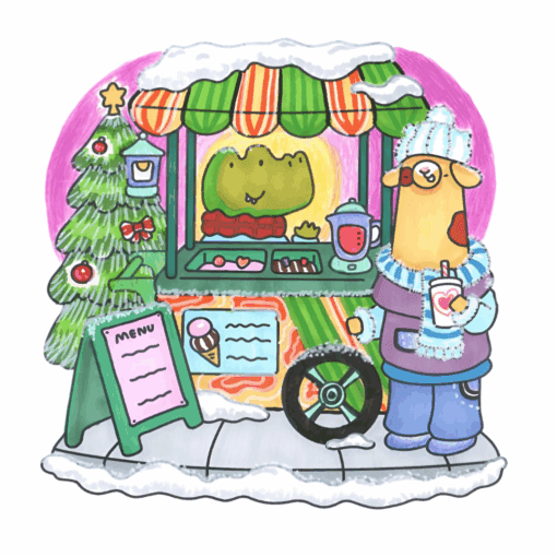 Fuzzy Buddies Coloring Book