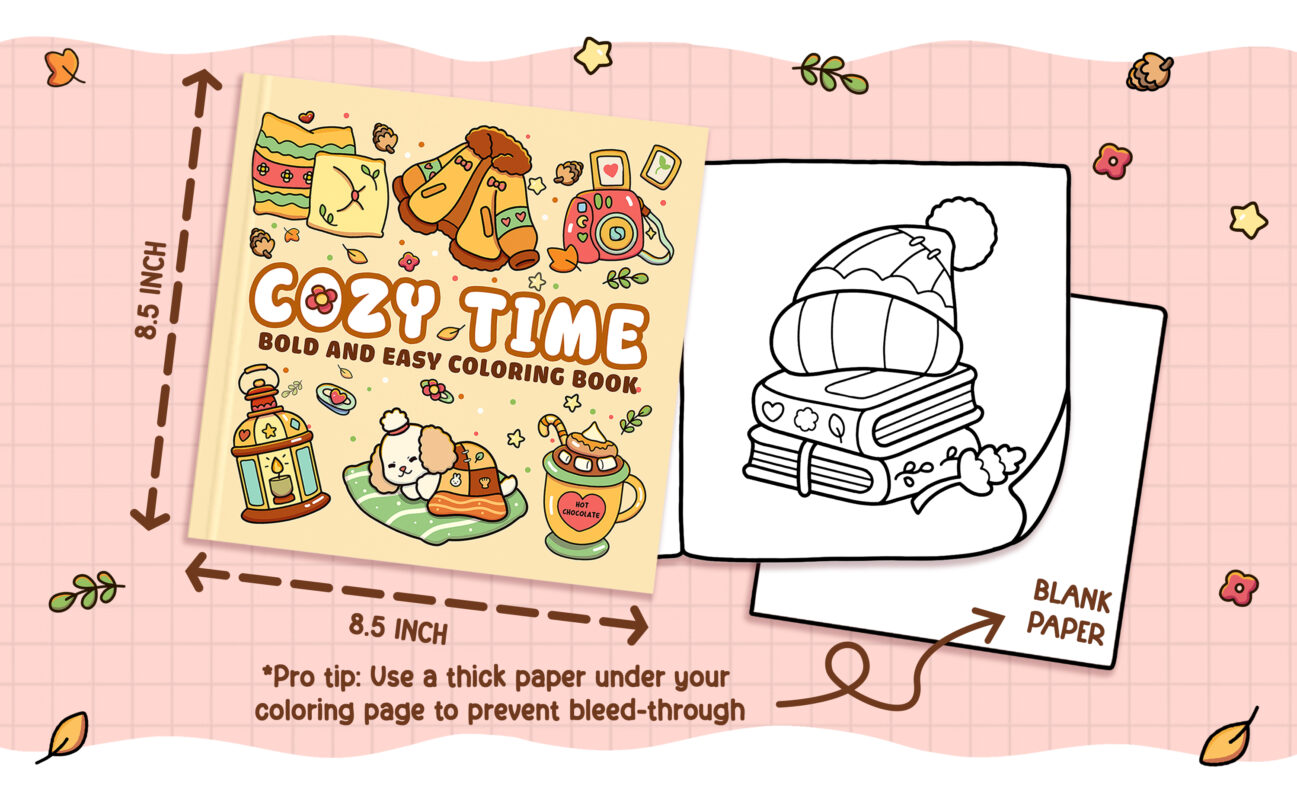 Cozy Time Coloring Book