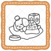 Cozy Time Coloring Book