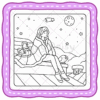 Girl Time Coloring Book
