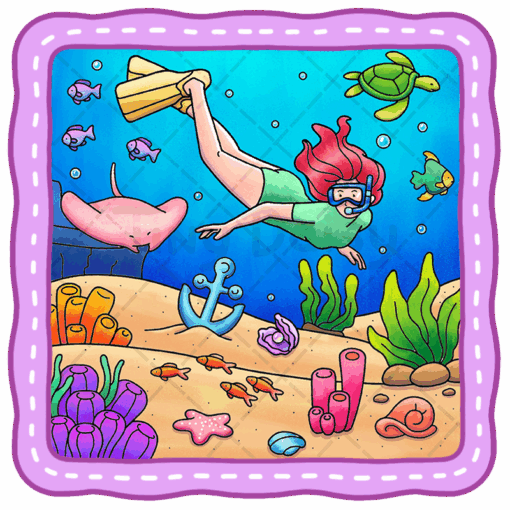 Girl Time Coloring Book