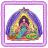 Girl Time Coloring Book