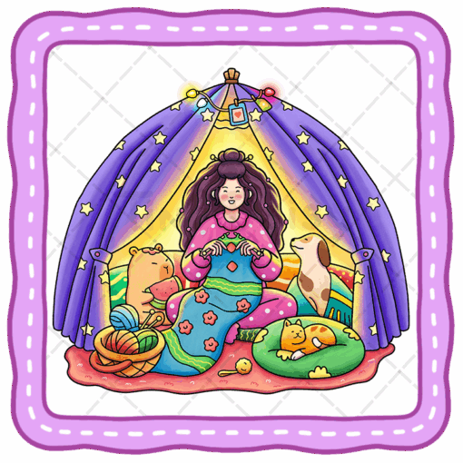 Girl Time Coloring Book