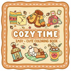 Cozy Time Coloring Book