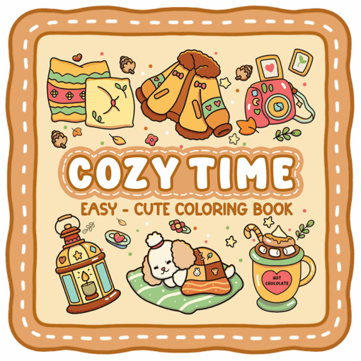 Cozy Time Coloring Book