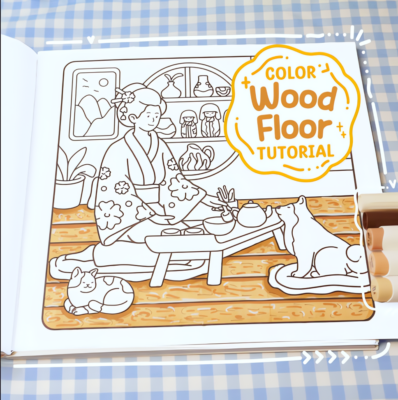 How to color - Wood Floor