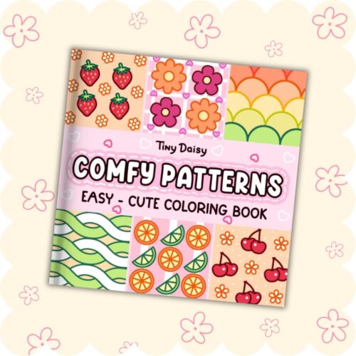 Comfy Patterns Coloring Book