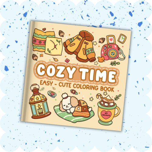 Cozy Time Coloring Book