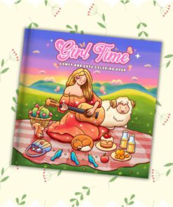 Girl Time Coloring Book