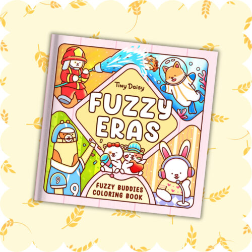 Fuzzy Eras Coloring Book