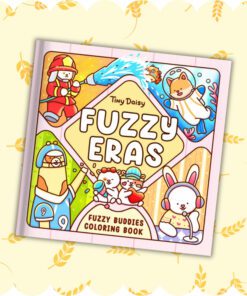 Fuzzy Eras Coloring Book