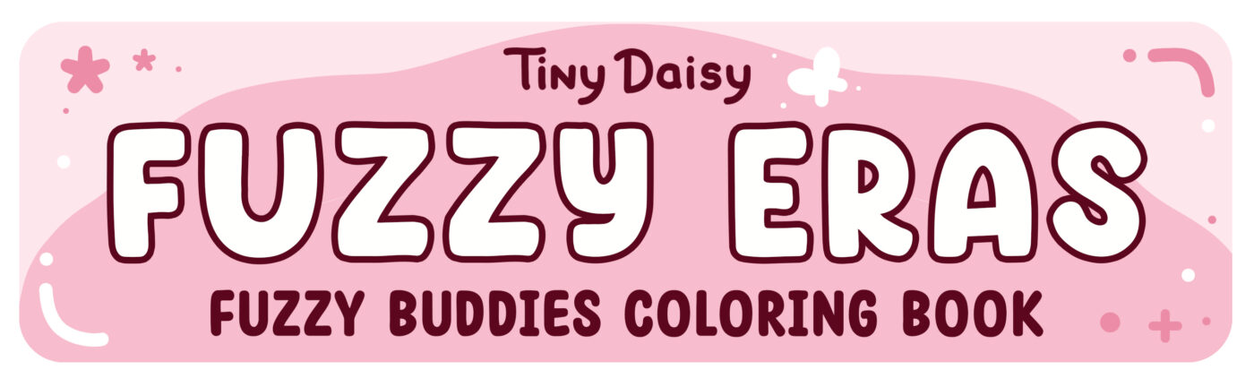 Fuzzy Eras Coloring Book