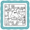 Cozy Spooky Coloring Book