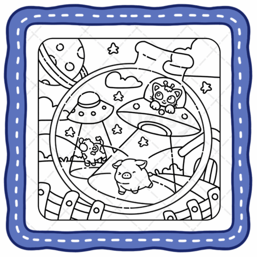 Jar Life Coloring Book
