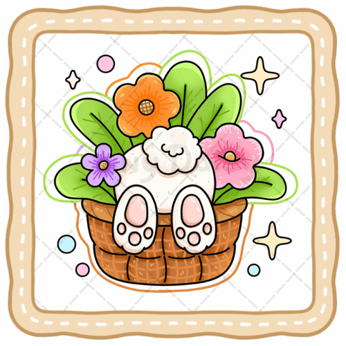 Spring Time - yellow Coloring Book