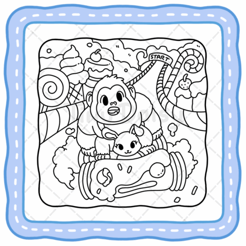 Cinemal Coloring Book