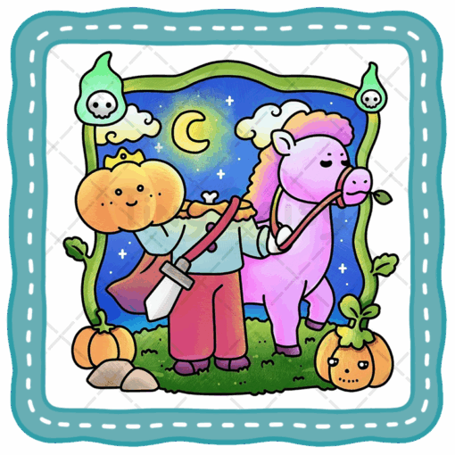 Cozy Spooky Coloring Book