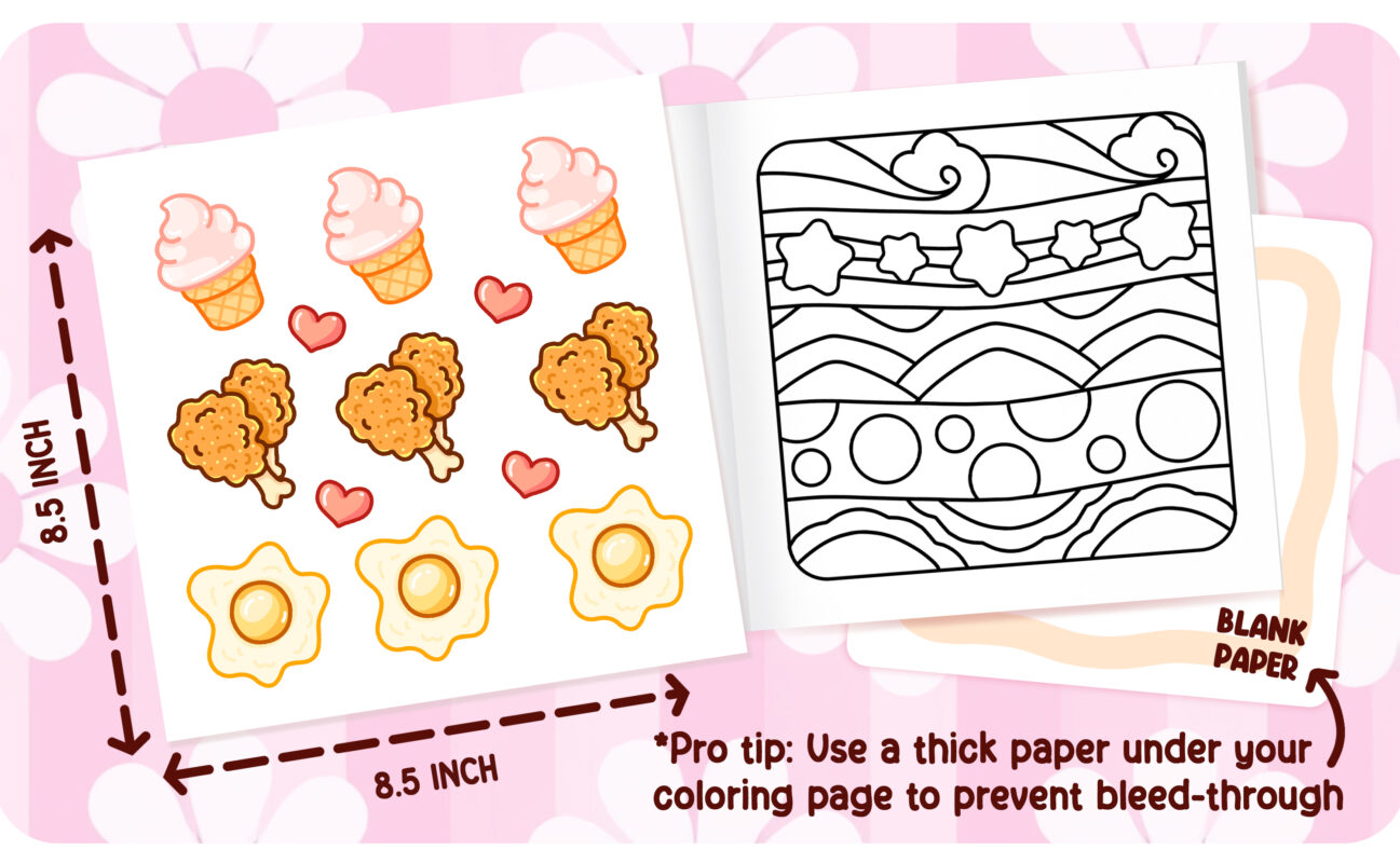 Comfy Patterns vol.2 Coloring Book