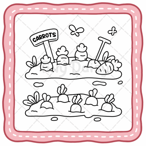 Spring Time – Tiny Daisy Bold and Easy Spring Coloring Book for All Ages (Cover Version 2)