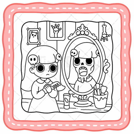 Spooky Boo Coloring Book